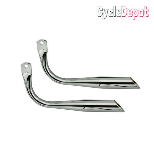 Muffier obiique hoies - muffier, w/o