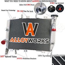 Aluminium Racing Radiator Fits