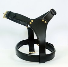 LEATHER DOG HARNESS ( PLAIN )