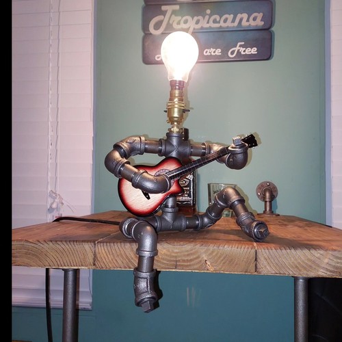 Guitar man malleable steel - man,