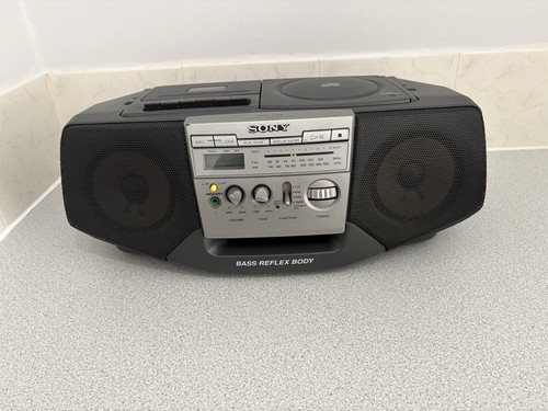 Sony cfd v24 radio cassette - sony,