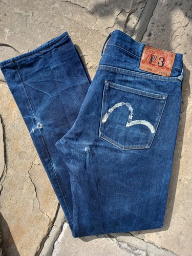 Evisu selvedge jeans sz34 - selvedge,