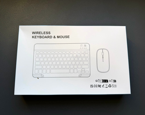 Wireless keyboard and mouse - wireless,