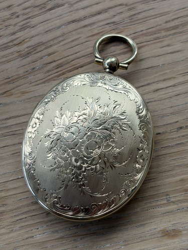 Gold plated locket pendant 2 - gold,
