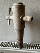 10" Wooden Water Butt Tap Barrel Spigot for Beer Cask