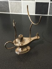 Antique Silver Plated Aladdin