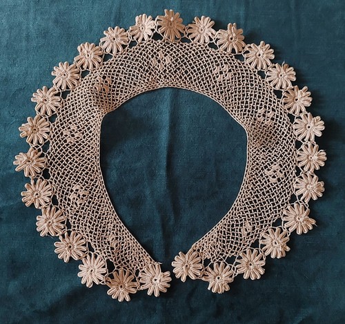 Antique irish guipure lace - irish,