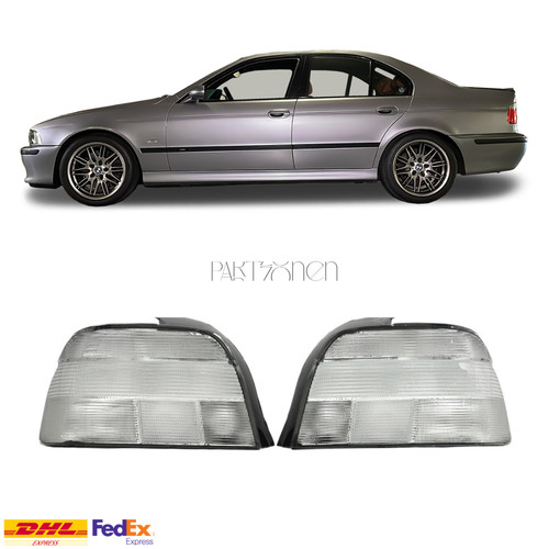 Rear tail lights full - full, white