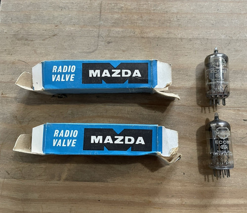 Mazda ecc82 radio valve vacuum - mazda,
