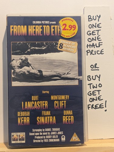 From here eternity vhs - from,