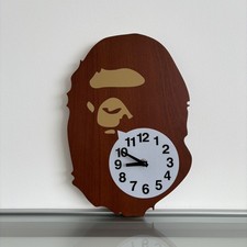 BAPE Wall Clock A Bathing Ape