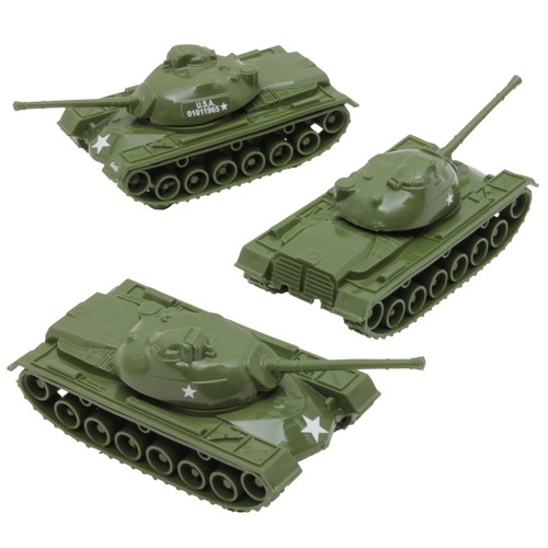 Green toy tank set pack - tank,