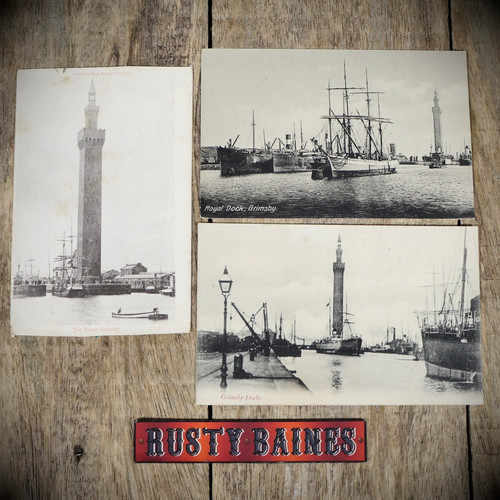 Postcard grimsby docks - postcard,,