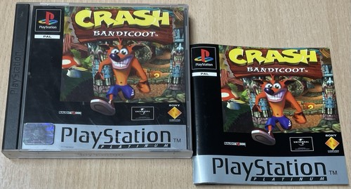 Crash bandicoot ps1 platinum - crash,