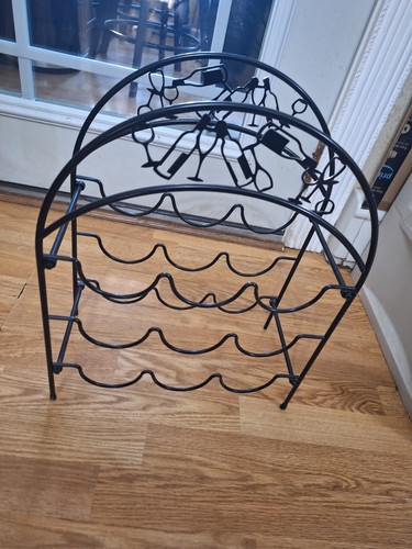 Pre owned wine rack bottles - pre-owned,