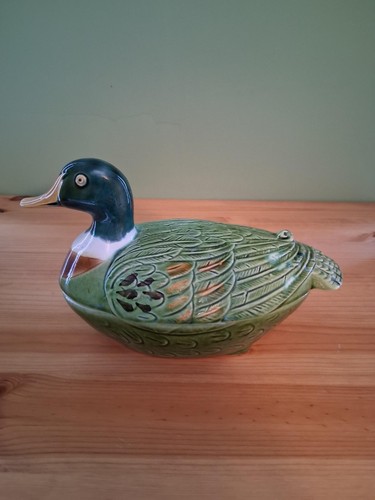 Ceramic french duck - ceramic,