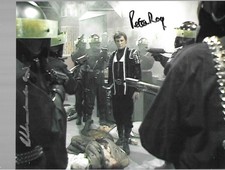 Peter Roy & Barry Summerford BLAKE'S 7 Signed Autograph 10x8 COA 38569