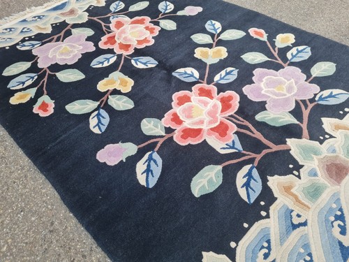Old chinese rug - old,