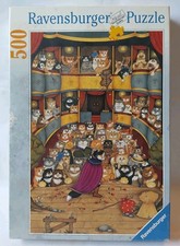 Ravensburger Encore Linda Jane Smith 500 Piece Jigsaw Puzzle Crazy Cat VERY RARE