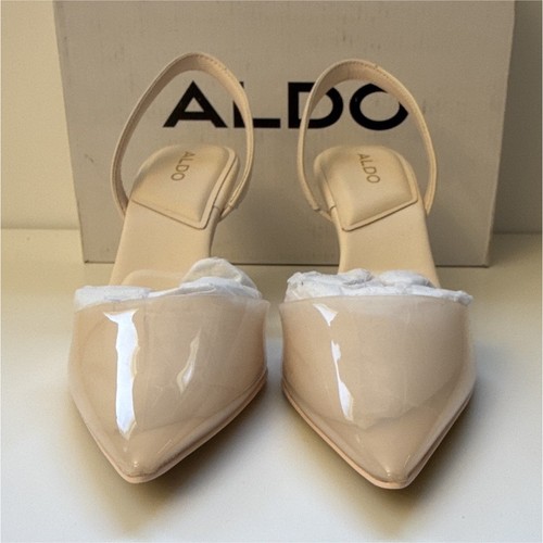 Aldo beige patent - aldo,