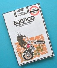 1960s-77 Bultaco Motorcycle Service Manual Book 125cc 370cc Pursang Sherpa Tigre