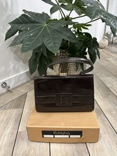 VINTAGE WALDYBAG BROWN PATENT