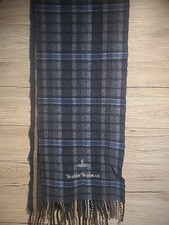 Vivienne Westwood Check Wool Scarf