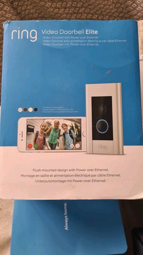 Ring video doorbell elite - elite,