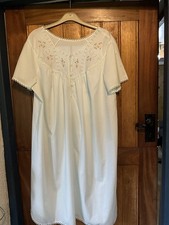 Marks &Spencer Ladies Nightdress Mint Green 16-18 Standard New No Tag Cotton Mix