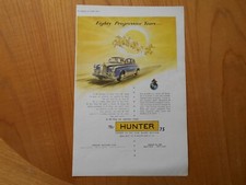 Vintage singer hunter advert - singer,