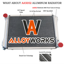 3 Row Aluminium Radiator For