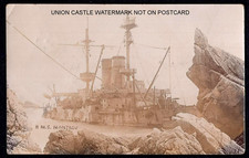REAL PHOTO POSTCARD ROYAL NAVY