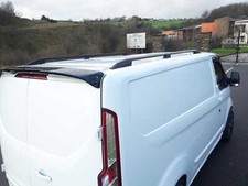 FORD TRANSIT CUSTOM SWB Aluminium Roof Bars Roof Rail Black 2012-2020