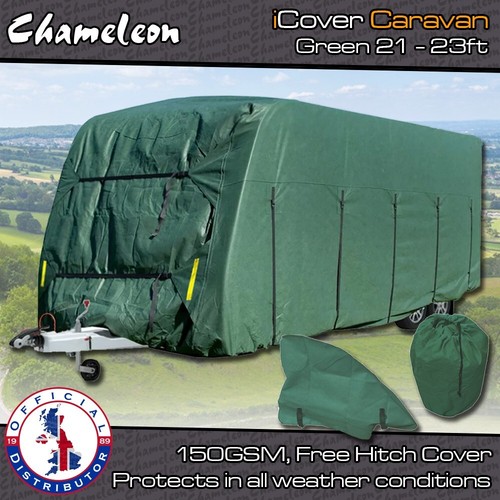 Caravan cover green 23ft - 21-23ft, 4
