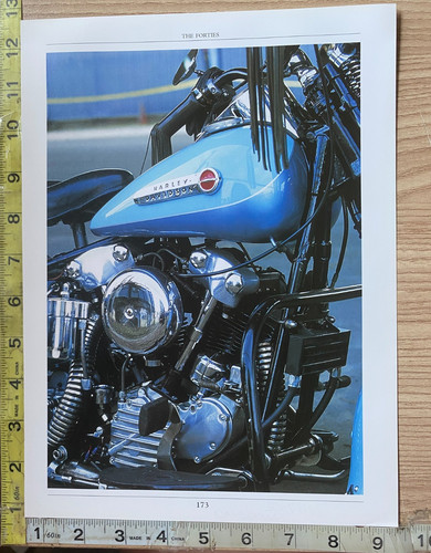 Harley davidson knucklehead - davidson, el