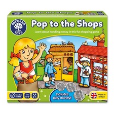 Orchard Toys Pop to the Shops Board Game, Helps Teach Handling Money and Giving 