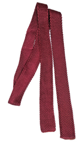 Square end tie skinny - square,