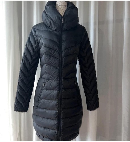 Guess black puffa fitted - black,
