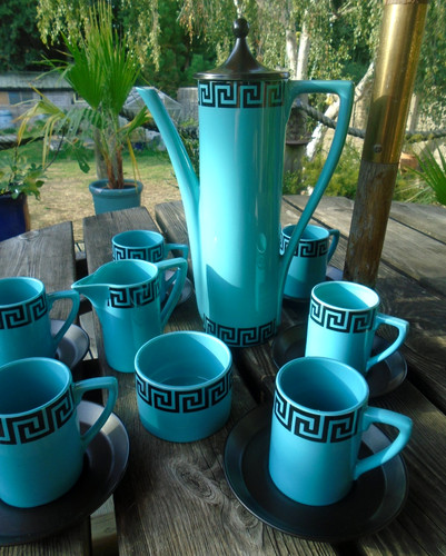 Vintage portmeirion turquoise - vintage,