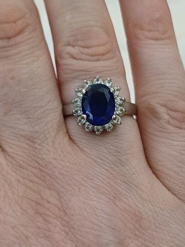 Vintage ring silver tone - vintage,