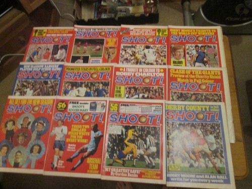 Shoot football magazines - shoot,