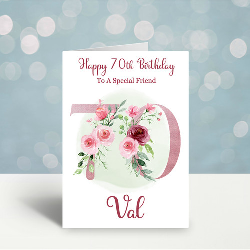 Personalised 70th birthday - personalised,
