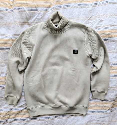 Beige cream thick ribbed - cream,