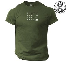 Vikings Runes T Shirt Gym