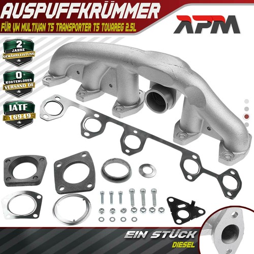 Exhaust manifold for - exhaust, vw