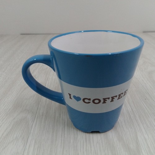 Burger king mug blue - burger,