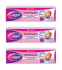 3  x CALGEL Teething Gel (10g)  **only £7.98/unit**