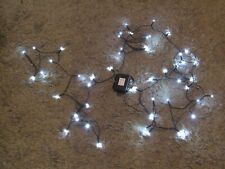 OVIBELL 50 LED Fairy Light Chain Battery Operated White lights 16ft long 4.8M