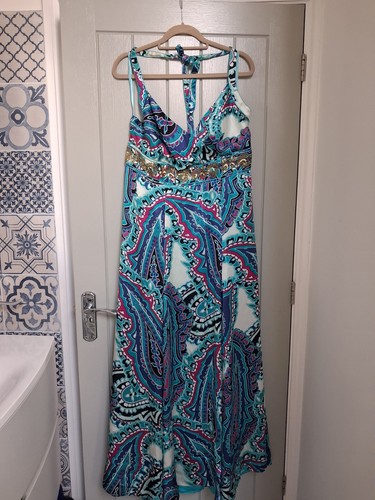 Vintage 100 silk monsoon maxi - vintage, 100%