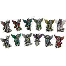 Pewter birthstone fairy - fairy, /